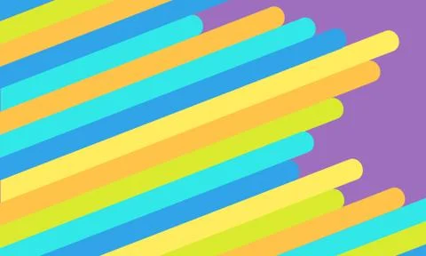 Yellow colored abstract background 80s style Stock Illustration