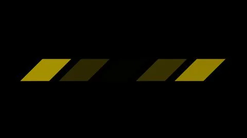 Yellow colored block swipe, arrow transition background in high resolution. Stock Illustration