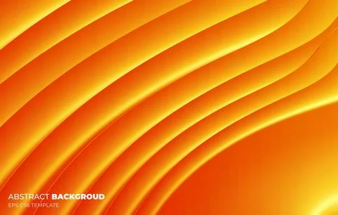 Yellow colorful gradient abstract style background vector design template イラスト素材