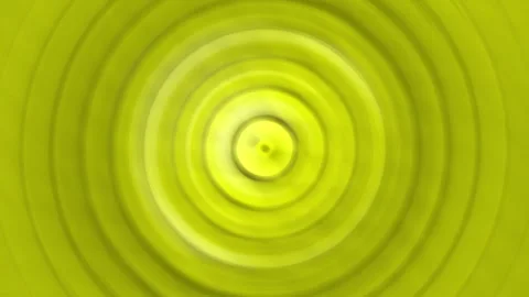 Yellow Concentric Rings Video stock 290961601