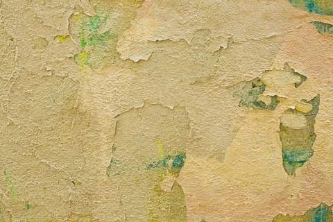 Yellow concrete wall texture background create from plaster cement material.. Stock Photos