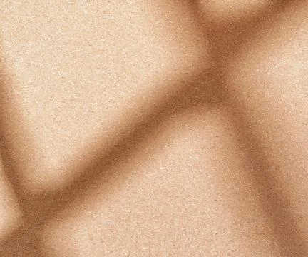 Yellow cork surface with shadow texture and background Stock Photos