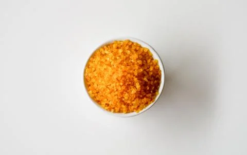 Yellow corn grits Stock Photos