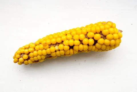 The yellow corn. Stock-Fotos