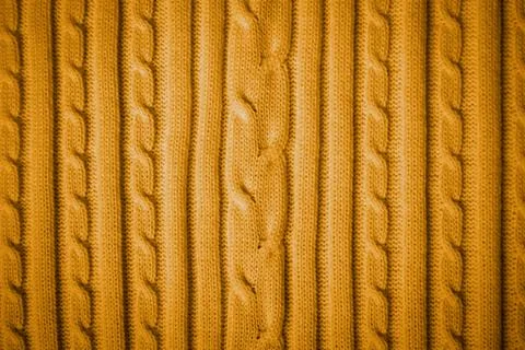 Yellow cotton pattern. Stock Photos