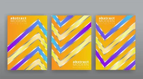 Yellow creative futuristic abstract vector background, dynamic modern yellow  Stock Illustration