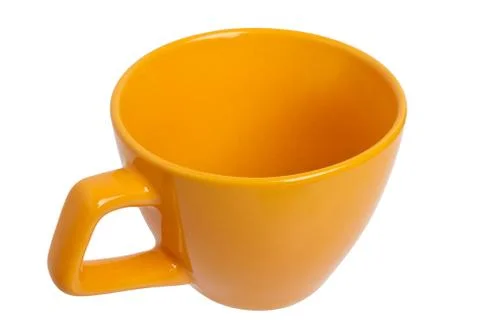 Yellow cup Stock Photos