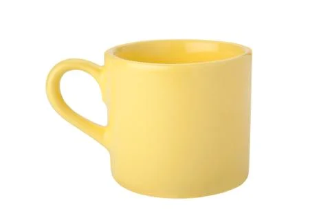 Yellow cup Stock Photos