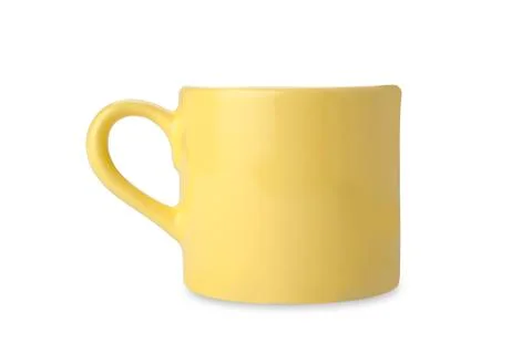 Yellow cup Stock Photos