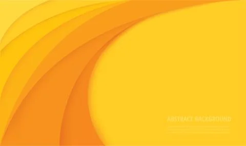 Yellow curve background vector illustration EPS10 Stock Illustration