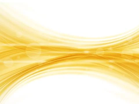 Yellow Curved Background Stock Illustration