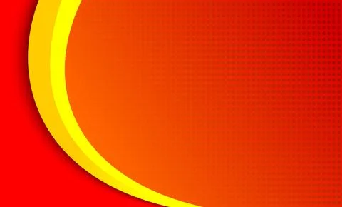 Yellow curves on gradient background Stock Illustration