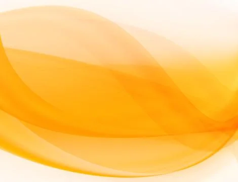 Yellow Curvy Background Stock Illustration