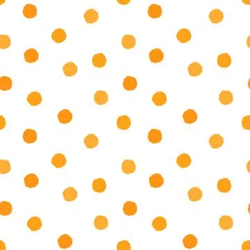 Yellow dandelion seamless pattern on white background. Stock Illustration