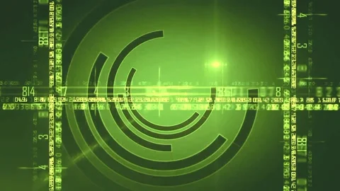 Yellow Data Finding Animation Loop  스톡 동영상 221786796