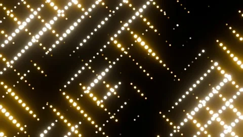 Yellow diagonal dots animation VJ loop background for show0001-0300 Stock Footage 342233136