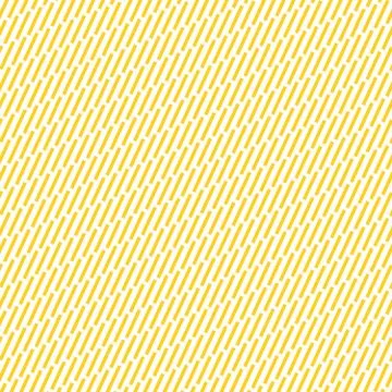 Yellow Diagonal strokes pattern. Dashes motif. Hatches background. Dashed wal Illustrazione stock