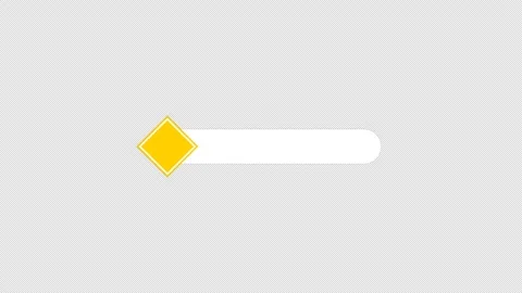 Yellow Diamond Badge Lower Third Banner Animation on Transparent Background Vidéo 339058595