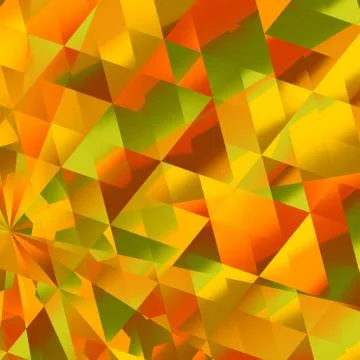 Yellow Diamond Reflections Stock Illustration