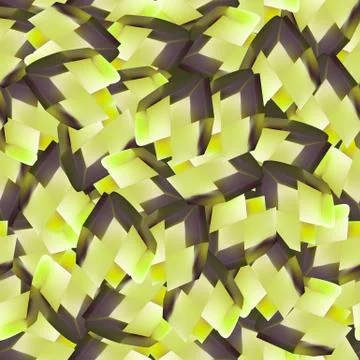 Yellow diamond shape Stock Illustration