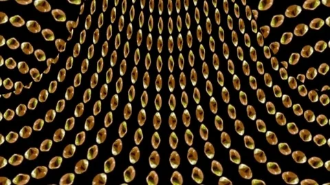 Yellow Diamonds Video background Stock Footage 76988852