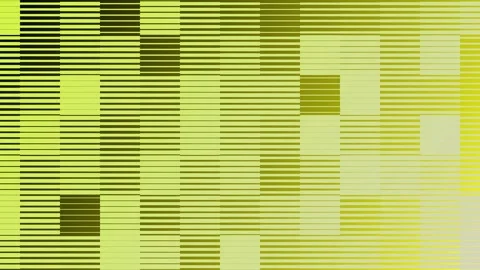 Yellow digital square loop background video Stock Footage 249257822