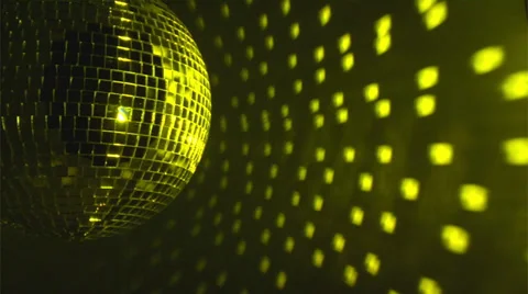 Yellow disco background Stock Footage 37099049