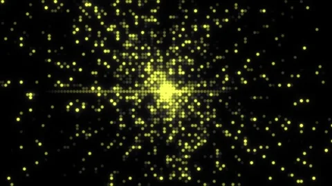 Yellow dot gradient animation background 動画素材 241405695