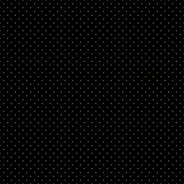 Yellow Dots Black Background Stock Illustration