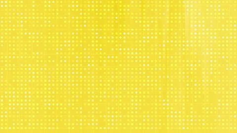 Yellow Dotted Grid Abstract Digital Background Loop. Stock Footage 286774935