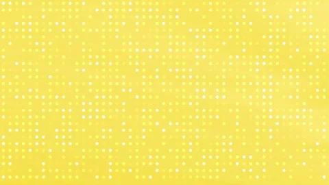 Yellow Dotted Pattern Background Loop. Video stock 286429710