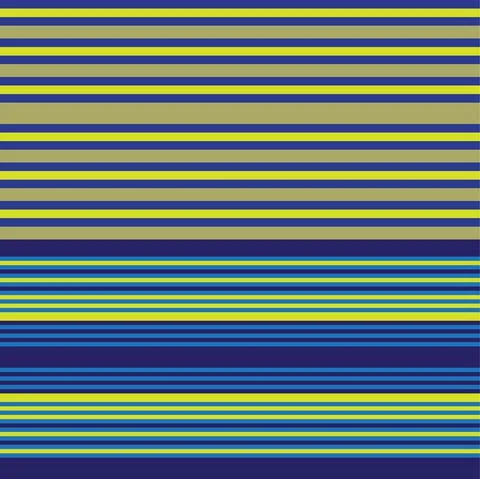 Yellow Double Striped seamless pattern design Stock Illustration