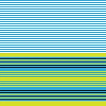Yellow Double Striped seamless pattern design Stock Illustration