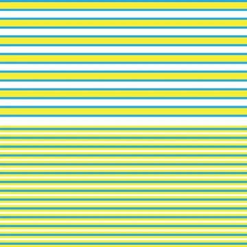 Yellow Double Striped seamless pattern design Stock Illustration