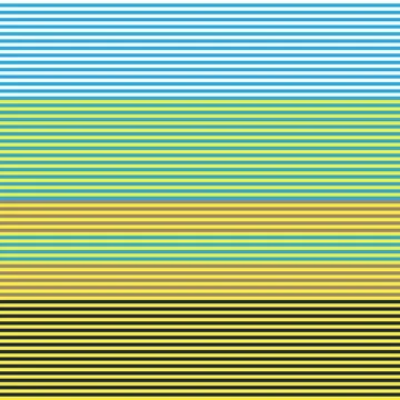 Yellow Double Striped seamless pattern design Stock Illustration