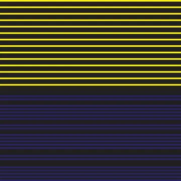 Yellow Double Striped seamless pattern design Stock Illustration