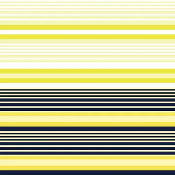 Yellow Double Striped seamless pattern design Stock Illustration