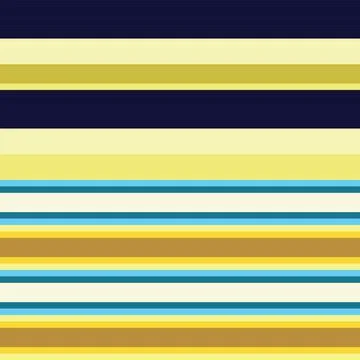 Yellow Double Striped seamless pattern design Stock Illustration