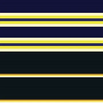 Yellow Double Striped seamless pattern design Stock Illustration