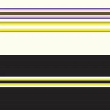 Yellow Double Striped seamless pattern design Stock Illustration