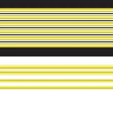 Yellow Double Striped seamless pattern design Stock Illustration