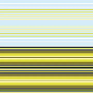 Yellow Double Striped seamless pattern design Stock Illustration