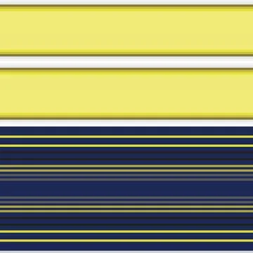 Yellow Double Striped seamless pattern design Stock Illustration