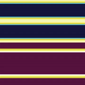 Yellow Double Striped seamless pattern design Stock Illustration