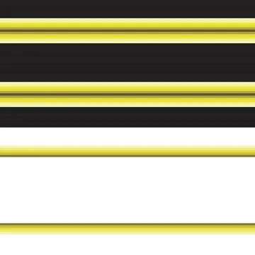 Yellow Double Striped seamless pattern design Stock Illustration
