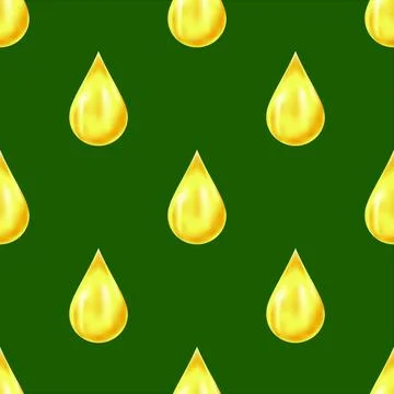 Yellow Drops Seamless Pattern Yellow Drops Isolated on Yellow Background. ... Stock Photos