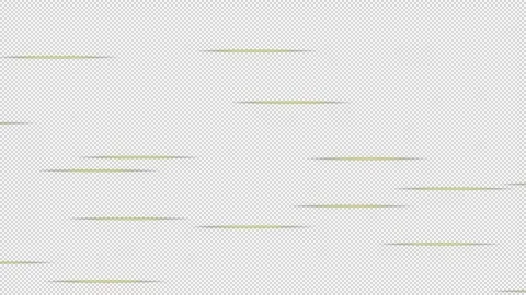 A yellow effect line flowing quickly sideways 스톡 동영상 332186171