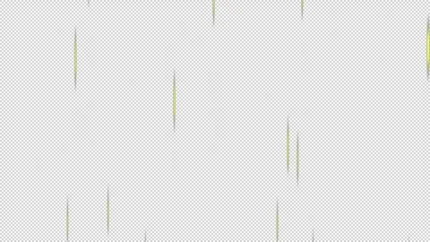A yellow effect line flowing quickly vertically Stock Footage 332186187