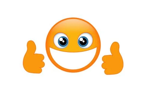 Yellow emoji like Stock Illustration