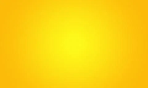 Yellow empty studio room background, template mock up for display of content or Stock Illustration